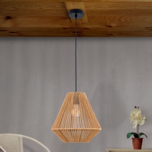 Lustra/Pendul design natural JUNGLE D-31cm 156501 universul-luminii.ro