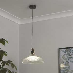 Lustra, Pendul din sticla Glossop 626071 universul-luminii.ro