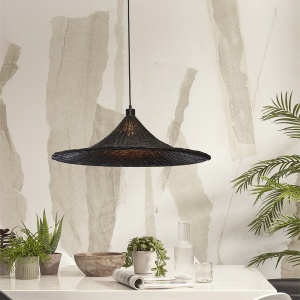Lustra/ Pendul eco din ratan Borabora 70cm S, bl 178491 universul-luminii.ro