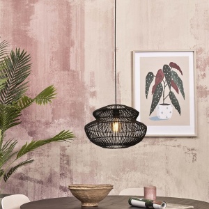 Lustra/Pendul eco din ratan Zanzibar round 40cm, bl 121461 universul-luminii.ro