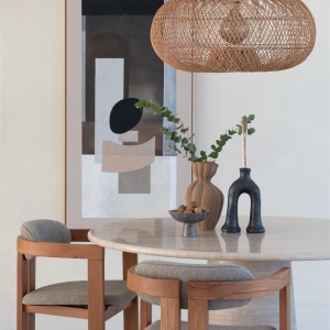 Lustra/Pendul Eco, Ratan, Arizona natural, L 243561 universul-luminii.ro