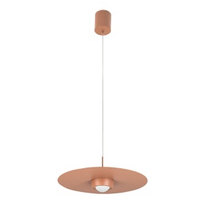Lustra, Pendul LED 21W 3000K SANDY BRICK RED ZB-2586