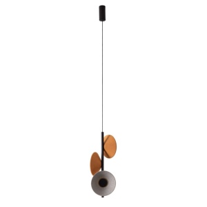 Lustra/Pendul LED design decorativ Puro galben/gri 161291 universul-luminii.ro
