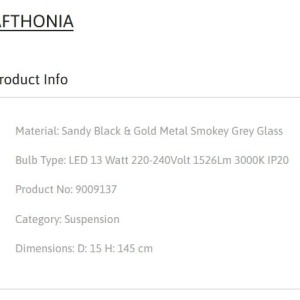 Lustra, Pendul LED design modern AFTHONIA - Img 8