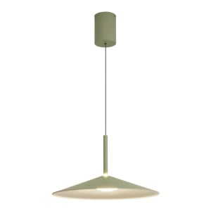 Lustra/Pendul LED reglabil CALICE verde 16W - Img 1