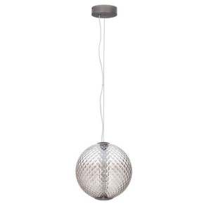 Lustra, Pendul LED, Sticla Maro Inchis, AORA, NVL-9191245