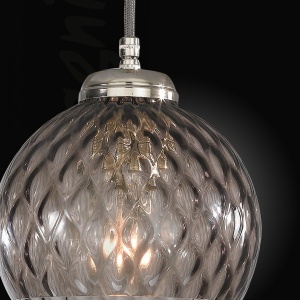 Lustra, Pendul modern design italian 10003 fumuriu 105311 universul-luminii.ro