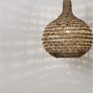 Lustra / Pendul modern design natural GRIFFIN D-46cm 205431 universul-luminii.ro