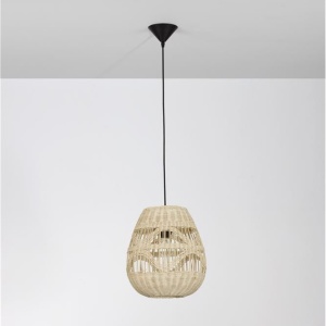 Lustra / Pendul modern design natural ratan MARLO D-30cm 108851 universul-luminii.ro