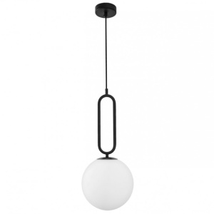 Lustra, Pendul modern Grus Matt Black 25cm