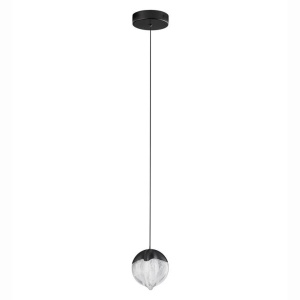 Lustra, Pendul modern LED ALICIA negru