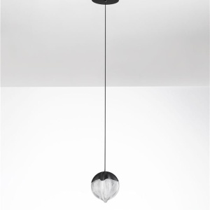 Lustra, Pendul modern LED ALICIA negru - Img 7