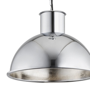 Lustra/Pendul modern stil industial EUFRAT crom 103721 universul-luminii.ro