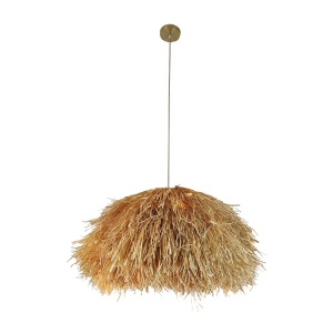 Lustra/Pendul rafie natural boho style Kalla