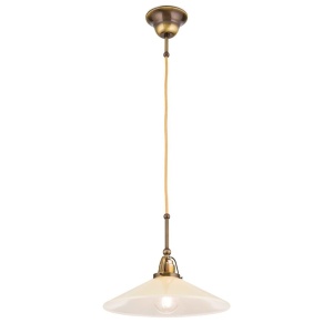 Lustra, Pendul realizat manual design rustic ARTDESIGN, patina/ champagne