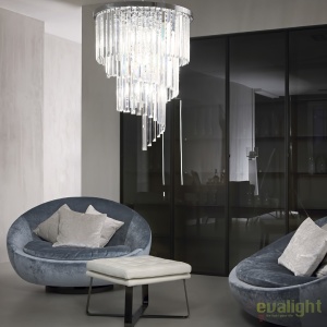 Lustra / Plafoniera moderna design elegant CARLTON PL12 168937 51691 universul-luminii.ro