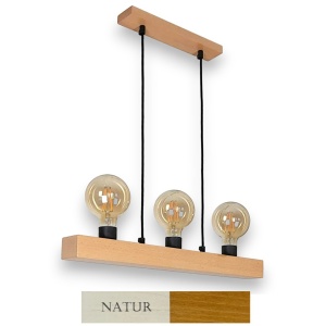 Lustra rustica fabricata manual din lemn ARCOS 3L 231701 universul-luminii.ro