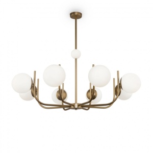 Lustra suspendata cu 8 brate design elegant Randez-Vous MYMOD109PL-08BS