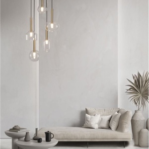 Lustra suspendata design decorativ modern AMELIA 5L 122061 universul-luminii.ro