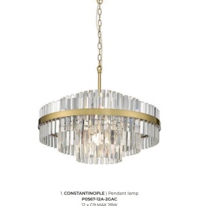 Lustra suspendata design deosebit CONSTANTINOPLE 60cm - Img 3