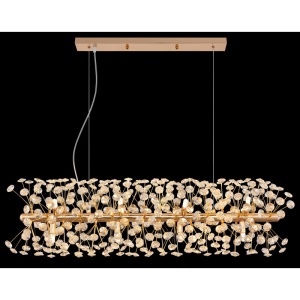 Lustra suspendata design elegant KATRINA L-90cm auriu 64135H4 GL 247461 universul-luminii.ro