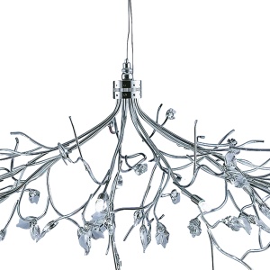 Lustra suspendata design floral Willow 8110-10CC SRT 73661 universul-luminii.ro