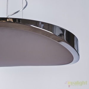 Lustra suspendata design modern 48cm Circulo chrom - Img 5