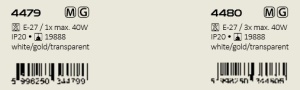 Lustra suspendata design modern Panthea 4480 RX - Img 5