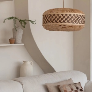 Lustra suspendata Eco, Bambus, Langkawi natural/brown 243341 universul-luminii.ro
