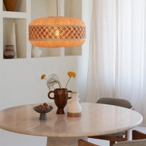 Lustra suspendata Eco, Bambus, Langkawi natural/brown 243351 universul-luminii.ro