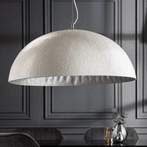 LUSTRA SUSPENDATA elegant Glow XL alb - Img 5