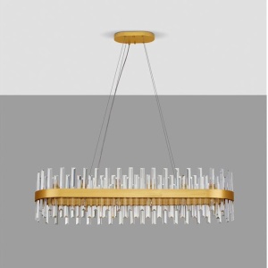 Lustra suspendata eleganta design modern Crown 120x36cm 236501 universul-luminii.ro