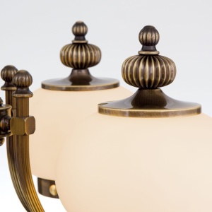 Lustra suspendata eleganta stil clasic Nostalgie 4L patina/ champagne 241431 universul-luminii.ro