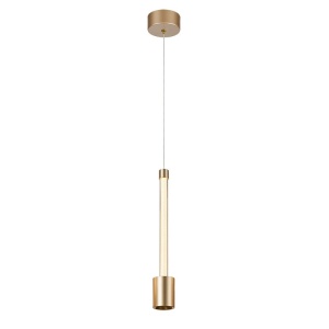 Lustra suspendata LED design minimalist FUGAZ auriu MA-8950