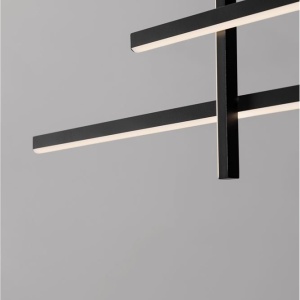 Lustra suspendata LED design modern ANTAMA negru 169371 universul-luminii.ro