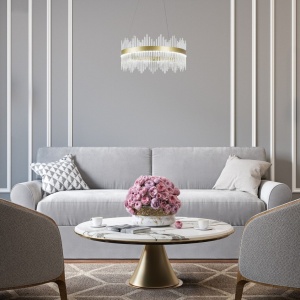 Lustra suspendata LED design modern Mabel - Img 4