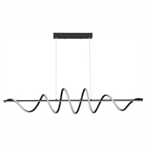 Lustra suspendata LED ESERO negru