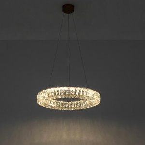 Lustra suspendata LED Florens 80 auriu - Img 4