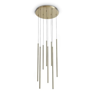 Lustra suspendata LOOK LED SP8 ROUND DROP D16 ON-OFF OT 3000K