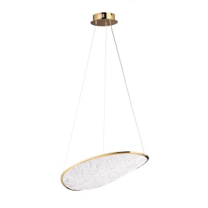 Lustra suspendata lumina decorativa LED Empire 17W auriu 607801 universul-luminii.ro
