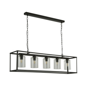 Lustra suspendata metal stil industrial decorativ Belle 5L 148151 universul-luminii.ro