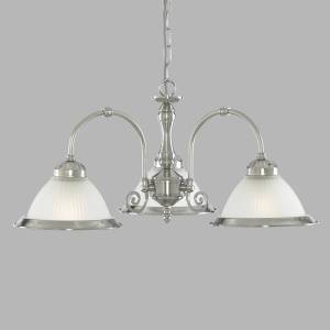 Lustra suspendata stil clasic American Diner 3L argintiu 1043-3 SRT 50591 universul-luminii.ro