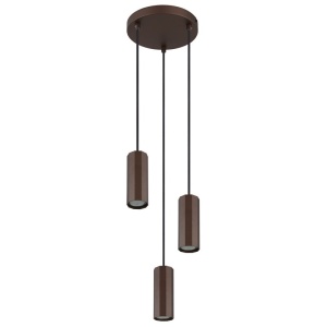 Lustra suspendata stil minimalist JAMES 3L bronz 162081 universul-luminii.ro