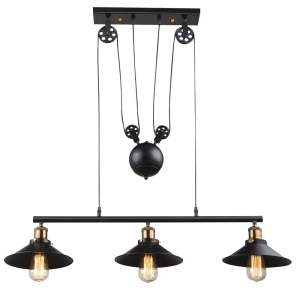 Lustra VINTAGE design deosebit cu inaltime reglabila LENIUS III 15053-3 GL 182591 universul-luminii.ro