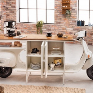 Masa bar design unicat Scooter 250cm - Img 3