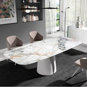 Masa deosebita design LUX Oval Barrel 240cm
