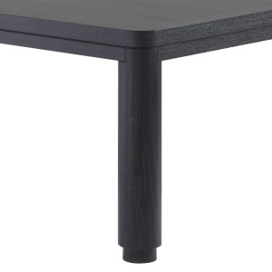 Masa design elegant LUX Atelier 300x115cm, gri carbune 113765 HZ - Img 4