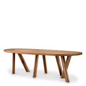 Masa design LUX din lemn de stejar Bayshore - Img 2