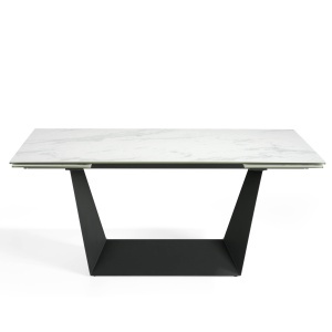 Masa dining extensibila design ultra-modern Ceramic, 180-225-270x90cm AC-DT777 - Img 3