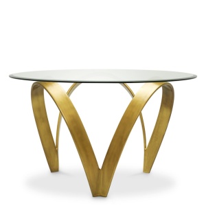 Masa dining rotunda LUX Soquel 130cm - Img 3